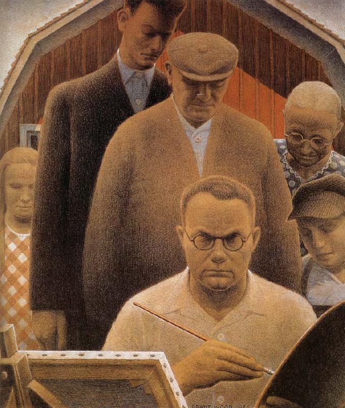 Grant Wood Returned from Bohemia